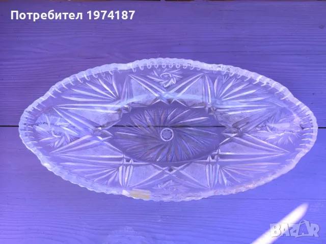 Ново. Кристална фруктиера, снимка 1