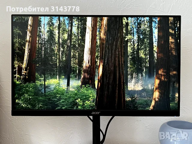Геймърски монитор Acer Nitro XV242Y 23.8" IPS 165Hz | Gaming Monitor | Ergonomic Stand & HDR 400