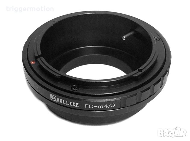 НЕИЗПОЛЗВАН! FD - M 4/3 Адаптор (преходник) за обектив Canon FD байонет към Микро 4/3 камера, снимка 4 - Обективи и филтри - 41436880