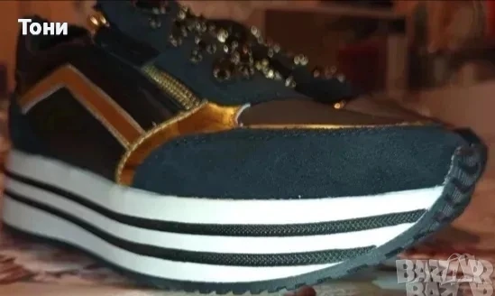 GEOX RESPIRA ORIGINAL Луксозни Дамски Високи Маратонки от Естествена Кожа Нови 39, снимка 6 - Маратонки - 51245056