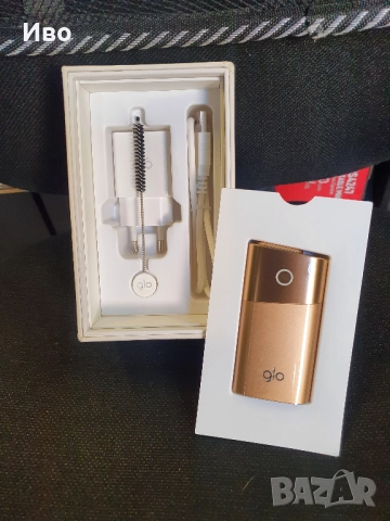 НОВО! Устройство за електронна цигара / GLO Series 2 GOLD Чисто ново, пълен комплект., снимка 4 - Електронни цигари - 51996464