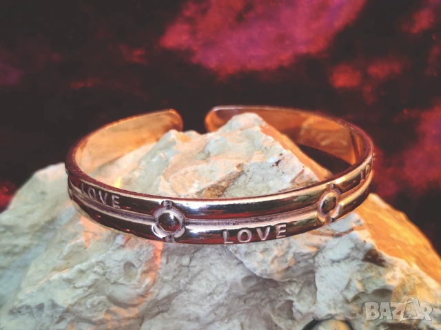 Медна терапевтична гривна 23, снимка 2 - Гривни - 53686438