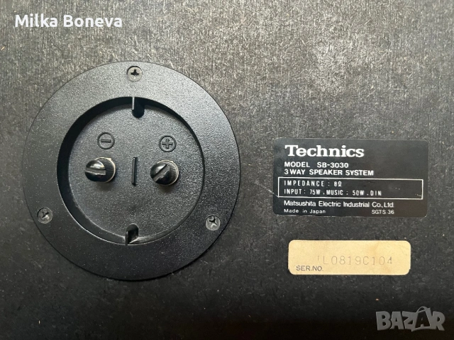 Technic SB-3030, снимка 9 - Тонколони - 53668584