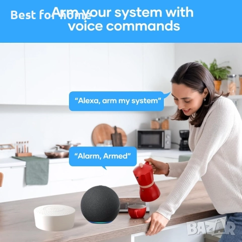 AGSHOME Домашна алармена система 15 части Wifi , снимка 4 - Друга електроника - 52638214