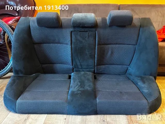 Задни седалки BMW e90 алкантара, снимка 1