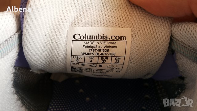 COLUMBIA размер EUR 37 / UK 4 дамски, детски маратонки 7-10-S, снимка 16 - Маратонки - 34239687