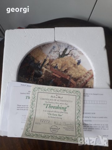 Декоративна порцеланова чиния , снимка 10 - Декорация за дома - 34281983