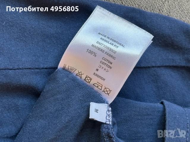 Оригинална тениска Givenchy Paris - Тъмносиня - Размер M
, снимка 5 - Тениски - 56202570