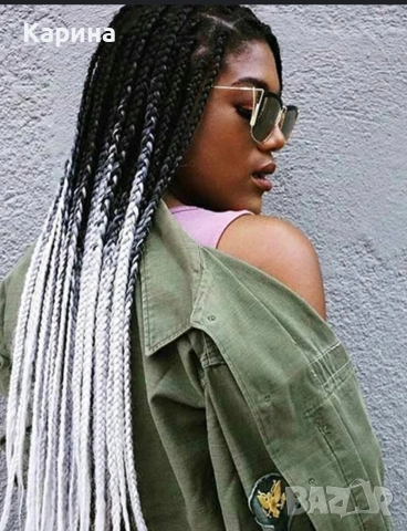 Плитки с видлон и канекалон, снимка 6 - Фризьорски услуги - 53091518