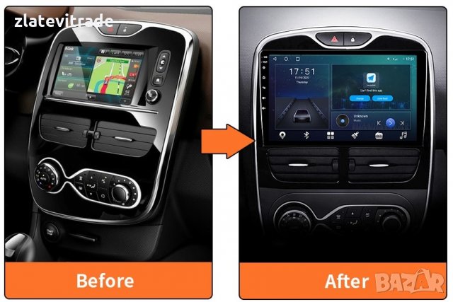 RENAULT CLIO 4 2012 - 2016 - 10'' Навигация Android, 8842, снимка 7 - Навигация за кола - 33907833