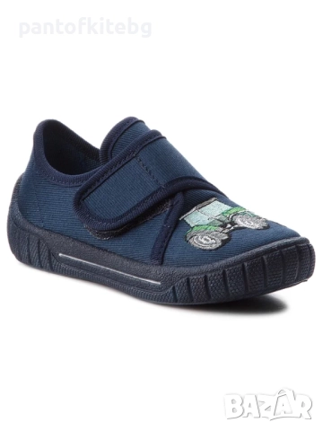 Superfit Пантофи  Тъмносини с трактор рр 27, снимка 7 - Детски пантофи - 51482033