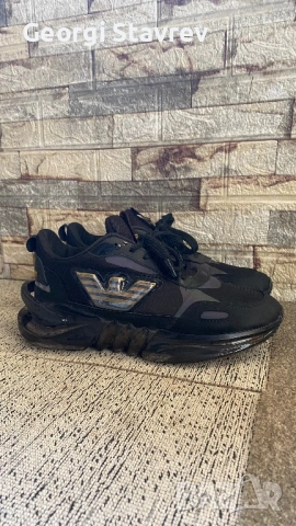 Емпорио Армани, снимка 2 - Маратонки - 53742261