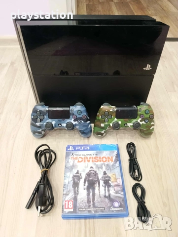 Playstation 4 с два нови контролера камуфлажни, снимка 3 - PlayStation конзоли - 52584970
