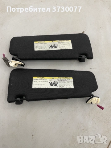 BMW F10 F11 сенници М пакет черни, снимка 2 - Части - 53232124