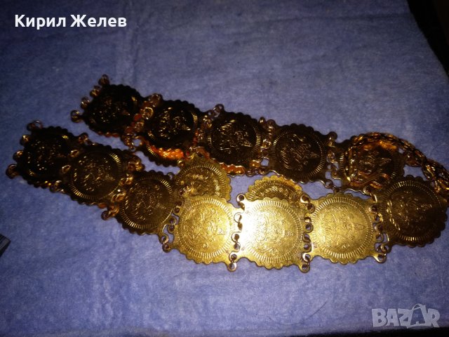 БУДИСТКА ТИБЕТСКА РЯДКА КОЛЕКЦИОНЕРСКА ПОЗЛАТЕНА ТРАДИЦИОННА ОГЪРЛИЦА от БЛАГОРОДНА СТОМАНА 8392, снимка 8 - Антикварни и старинни предмети - 40392449