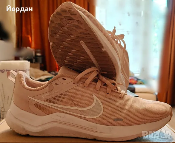 W NIKE DOWNSHIFTER 12 бледо розови Номер 41 Дамски летни маратонки /сникърси, снимка 4 - Маратонки - 55771691