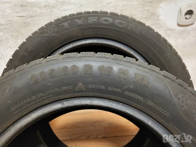 205/60/16 Tyfoon 24 г. / зимни гуми, снимка 7 - Гуми и джанти - 52789533