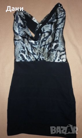 Рокля BSB dress elbise rochie - бандажна рокля, снимка 4 - Рокли - 50676275