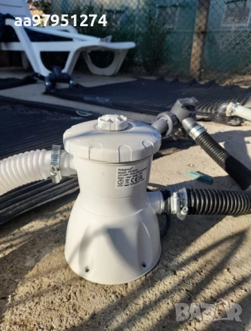 Филтъртна помпа за бесейн Summer Waves Metal Farme, снимка 1