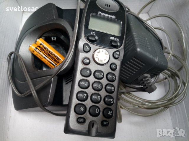 Безжичен телефон Panasonic, снимка 3 - Стационарни телефони и факсове - 34647480