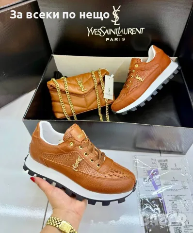 Yves Saint Laurent Дамски Маратонки👟Дамски Спортни Обувки - Различни Цветове Код SEM-84, снимка 2 - Маратонки - 55729336