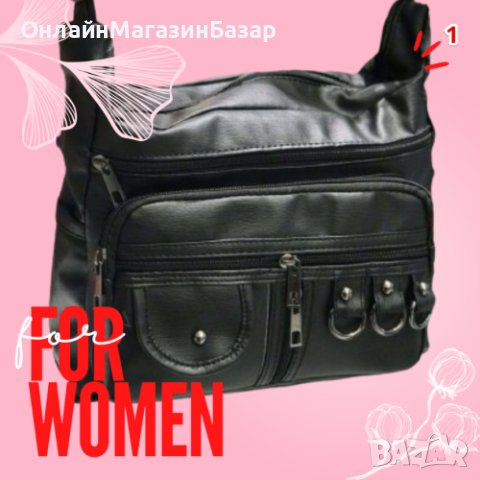 Дамска чанта с дръжка в различни модели от текстил и к., снимка 2 - Чанти - 44397446