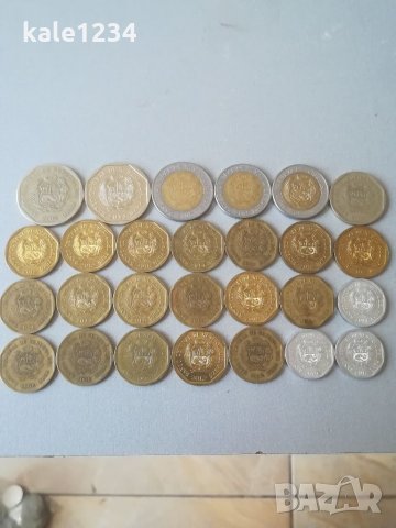 Монети Перу. Peru. Колекция монети. Лот. Монета. Centimos. UN Nuevo sol. Soles. , снимка 6 - Нумизматика и бонистика - 34182375