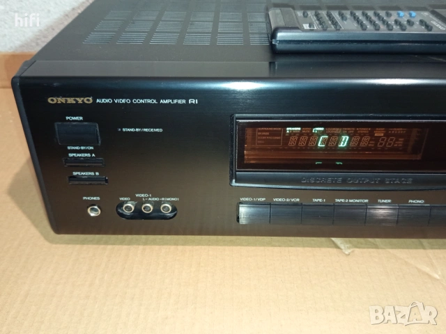Стерео усилвател Onkyo A-RV410, снимка 2 - Ресийвъри, усилватели, смесителни пултове - 53713197