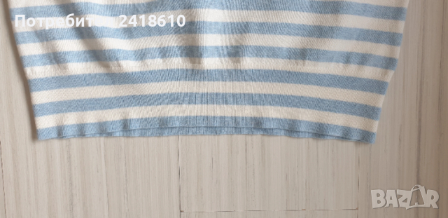 POLO Ralph Lauren Striped Knit Cotton Stretch Womens Size / S НОВО! ОРИГИНАЛ! Дамска Тениска!, снимка 11 - Тениски - 53424591