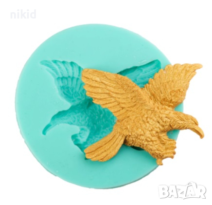 Орел Ястреб Сокол Птица силиконов молд форма за декорация торта фондан шоколад