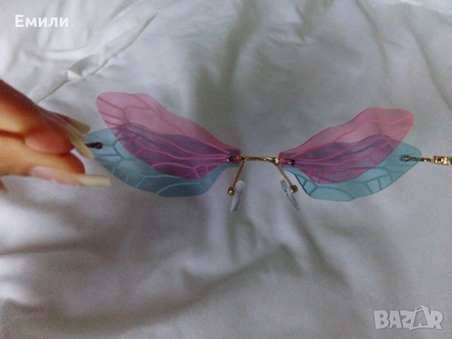 Очила криле на пеперуда, снимка 4 - Слънчеви и диоптрични очила - 34248074