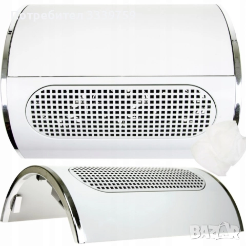 Прахоуловител за маникюр 40W, снимка 7 - Продукти за маникюр - 52110984