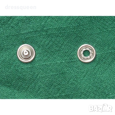 4879 Висококачествени Тик-Так Копчета от Неръждаема Стомана – Сребрист Никел за Ръчна Изработка, снимка 4 - Други инструменти - 53623944