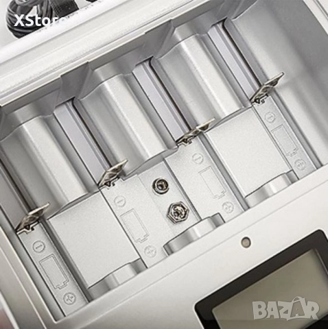 Универсално зарядно устройство за батерии с LCD дисплей и USB порт CHARGE KING, снимка 2 - Друга електроника - 52555997