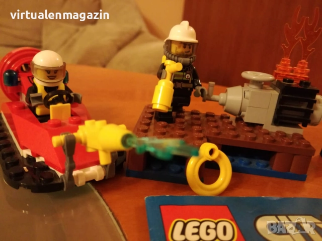 Конструктори Лего Пожарна - модели LEGO 4427 , 6525 , 7241 , 7942 , 60106, снимка 16 - Конструктори - 47913917
