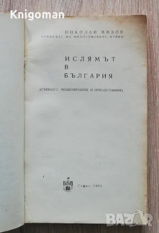 Ислямът в България, Николай Мизов, снимка 2 - Специализирана литература - 50307824