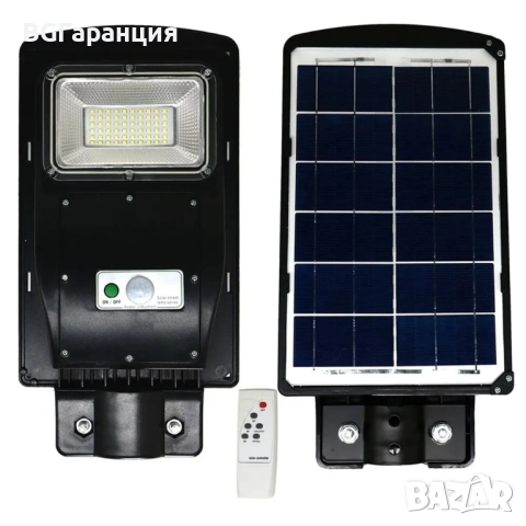 Соларна LED светлина 450W с сензор за движение, снимка 2 - Лед осветление - 52304694