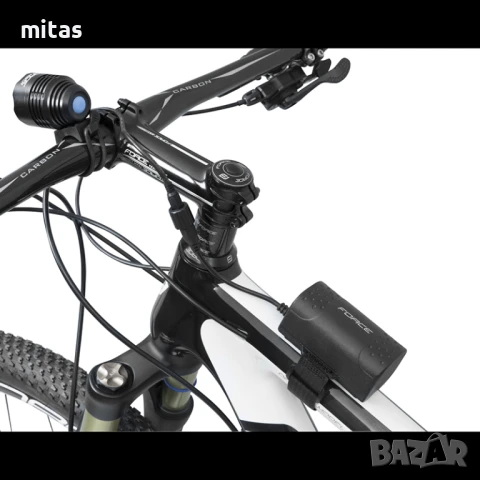 Система предна CREE светлина за велосипед FORCE GLOW, 1000LM, 4400 mAh, снимка 3 - Аксесоари за велосипеди - 51312031