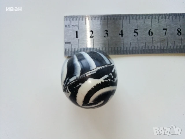 Две стари гумени топчета, снимка 3 - Колекции - 50681782