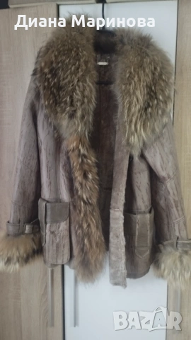 Дамско кожено яке , снимка 3 - Якета - 53559494