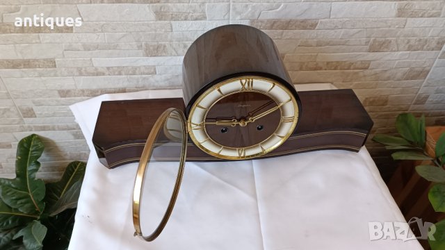 Стар каминен часовник - Dugena - Swiss Made - Антика - 1960"г., снимка 9 - Антикварни и старинни предмети - 40920084