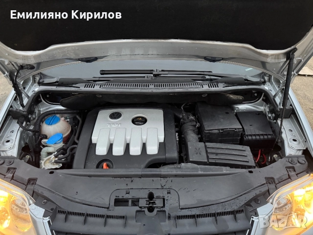 Volkswagen Touran Highline 2.0TDI*EURO 4*175 000km* 2004, снимка 18 - Автомобили и джипове - 52370148