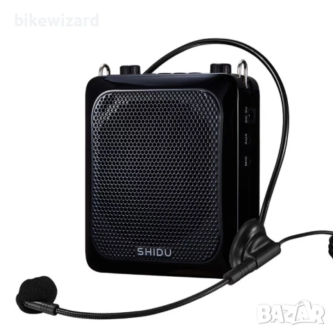 SHIDU Voice Amplifier Portable Bluetooth Speaker Microphone – 18W акумулаторна НОВО
