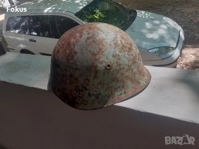 Стара каска, снимка 2 - Антикварни и старинни предмети - 53277120