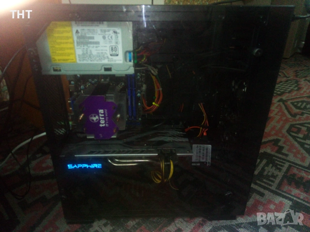 ГеймингPC i7 3770S-4с/8т/RX570-4gb/16gbDDR3/120ssd/1Tbhdd/475PSU, снимка 3 - Геймърски - 53294086