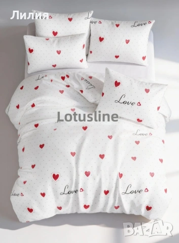 Нов спален комплект от 3 части, снимка 3 - Спално бельо - 53518588