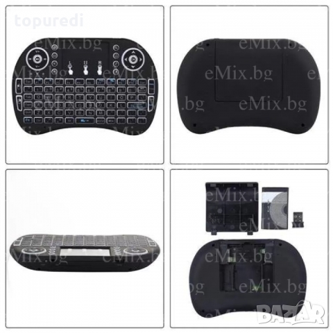 СМАРТ TV BOX И БЕЗЖИЧНА МИНИ КЛАВИАТУРА, снимка 4 - Приемници и антени - 36072678