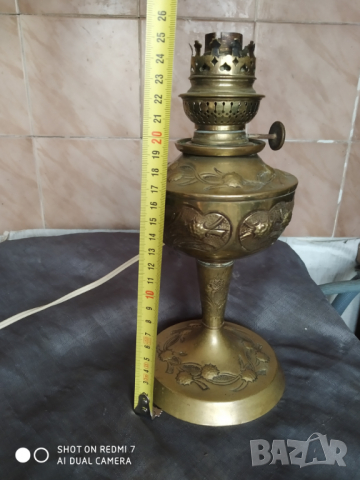 стара настолна лампа, снимка 2 - Настолни лампи - 36158480