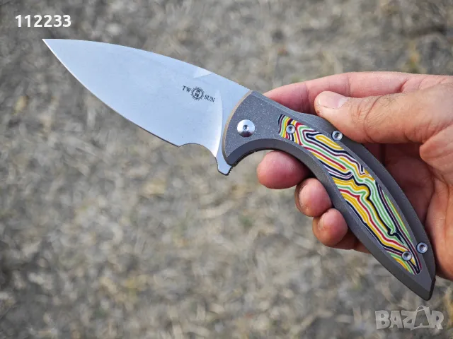 TWOSUN TS465-StoneWash-Javelin нож