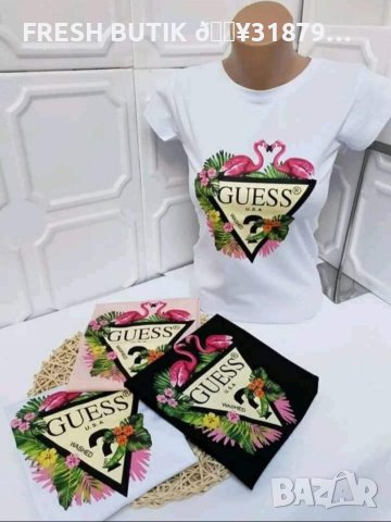 Дамски тениски Guess в 8 цвята , снимка 3 - Тениски - 35871920